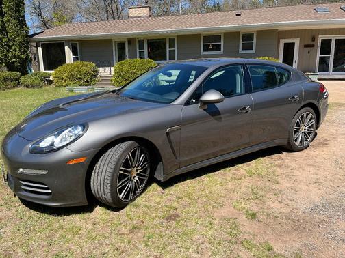 Gray 2015 Porsche Panamera Panamera 4