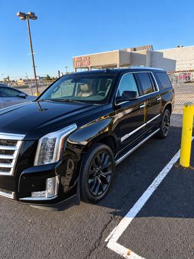 Black 2015 Cadillac Escalade ESV Premium
