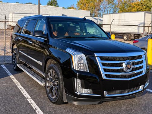 Black 2015 Cadillac Escalade ESV Premium