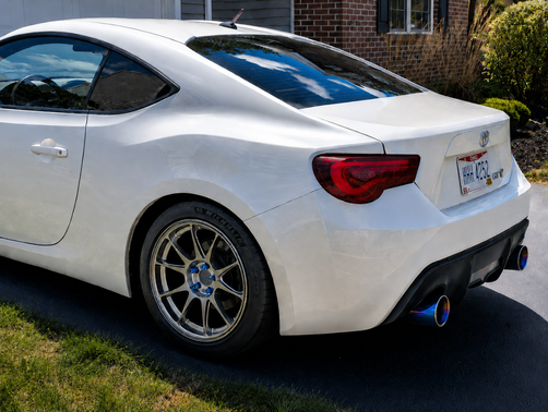 White 2013 Scion FR-S Base