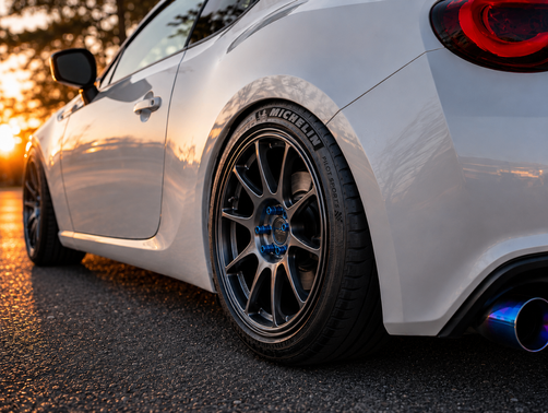 White 2013 Scion FR-S Base
