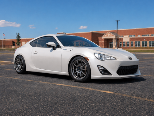 White 2013 Scion FR-S Base