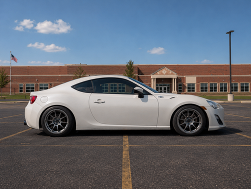 White 2013 Scion FR-S Base