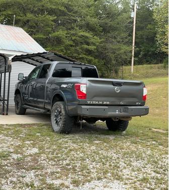 Gray 2019 Nissan Titan XD PRO-4X