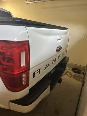 White 2019 Ford Ranger Lariat