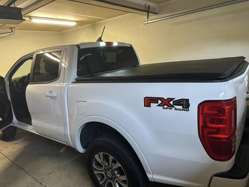 White 2019 Ford Ranger Lariat