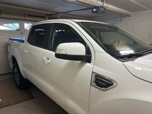 White 2019 Ford Ranger Lariat