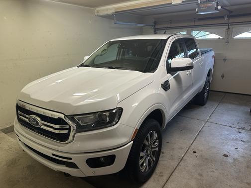 White 2019 Ford Ranger Lariat