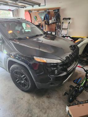 Black 2015 Jeep Cherokee Limited