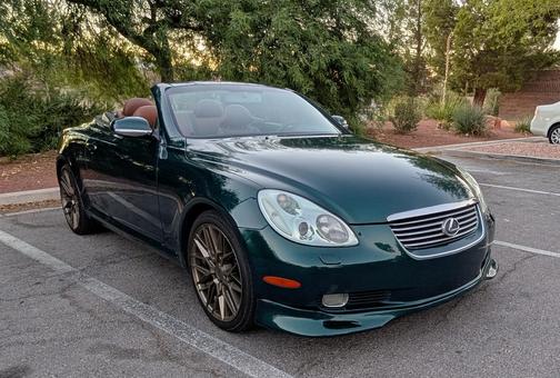 Green 2003 Lexus SC 430 Base