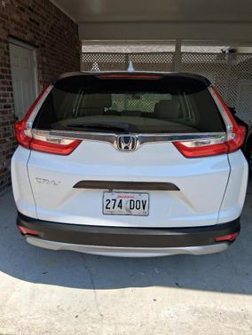 White 2019 Honda CR-V LX
