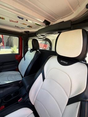 Red 2008 Jeep Wrangler X