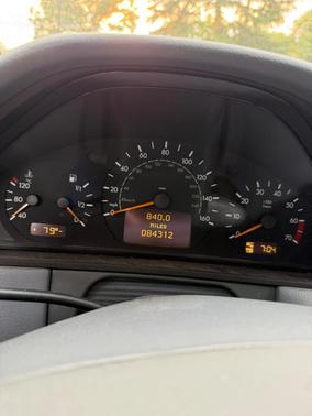 Silver 2001 Mercedes-Benz E-Class E430