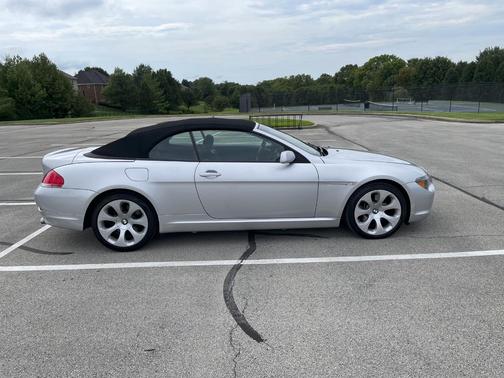 Silver 2004 BMW 645 Ci