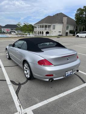 Silver 2004 BMW 645 Ci