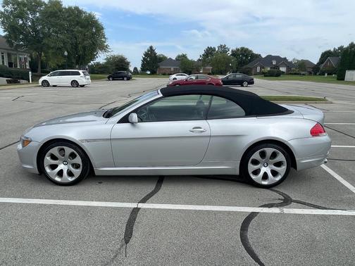 Silver 2004 BMW 645 Ci