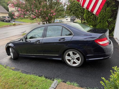 Blue 2011 Mercedes-Benz C-Class C 300 4MATIC Luxury