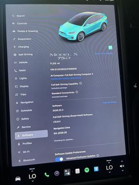 White 2018 Tesla Model X 75D