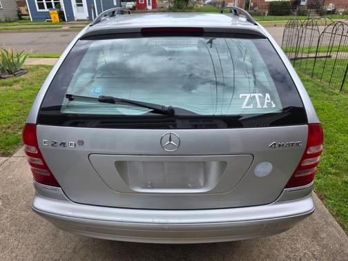 Silver 2004 Mercedes-Benz C-Class C240 4MATIC