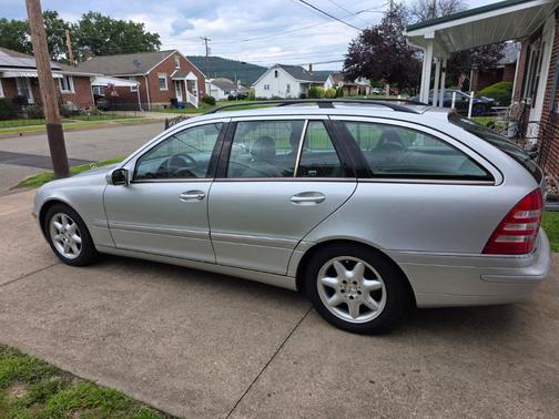 Silver 2004 Mercedes-Benz C-Class C240 4MATIC
