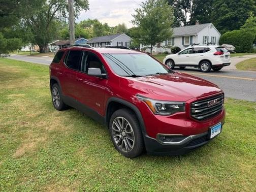 Red 2019 GMC Acadia SLT-1