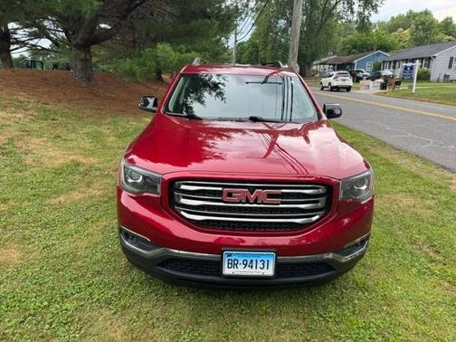 Red 2019 GMC Acadia SLT-1