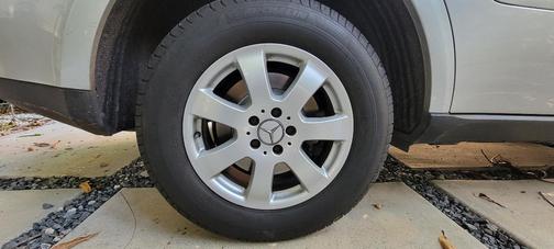 Silver 2006 Mercedes-Benz M-Class ML 350 4MATIC