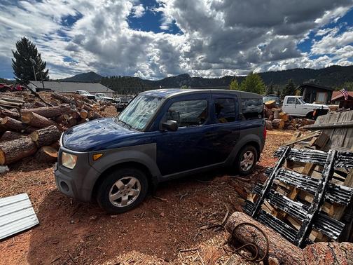 Blue 2003 Honda Element EX