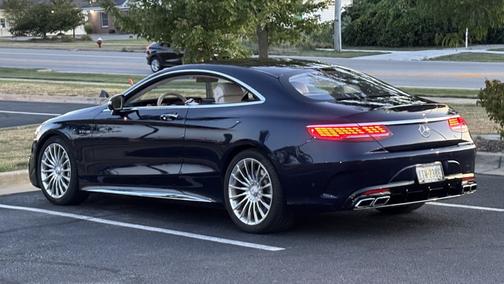 Blue 2019 Mercedes-Benz AMG S 63 4MATIC