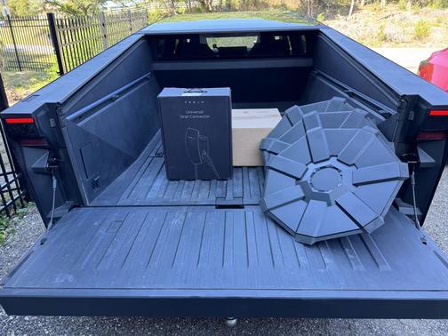 Red 2024 Tesla Cybertruck AWD