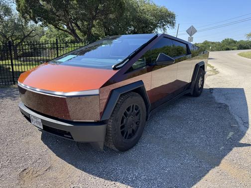 Red 2024 Tesla Cybertruck AWD