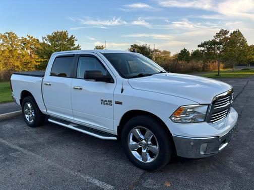 White 2017 RAM 1500 Big Horn