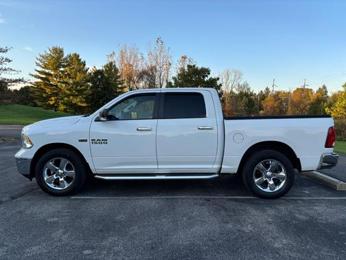 White 2017 RAM 1500 Big Horn