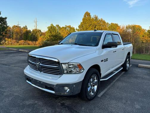 White 2017 RAM 1500 Big Horn