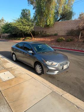 Gray 2019 Hyundai Accent SE