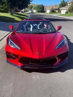 Red 2022 Chevrolet Corvette Stingray w/2LT