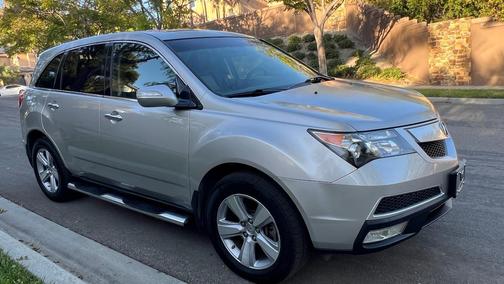 Silver 2011 Acura MDX 3.7L Technology
