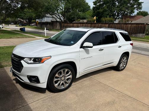 White 2018 Chevrolet Traverse Premier