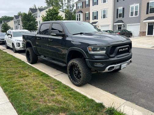 Blue 2021 RAM 1500 Rebel