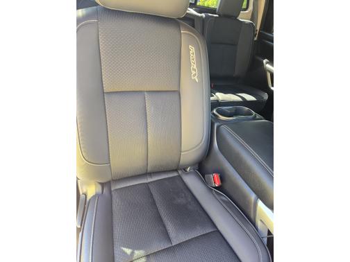 Blue 2019 Nissan Titan Platinum Reserve