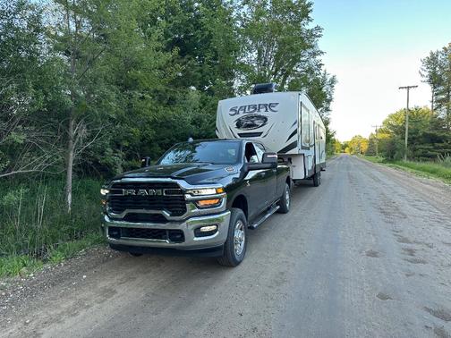 Black 2025 RAM 3500 Tradesman