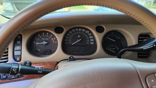 Beige 2002 Buick LeSabre Limited