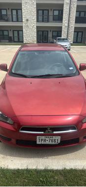 Red 2014 Mitsubishi Lancer ES