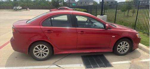 Red 2014 Mitsubishi Lancer ES