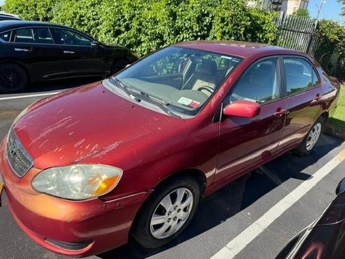 Red 2007 Toyota Corolla S