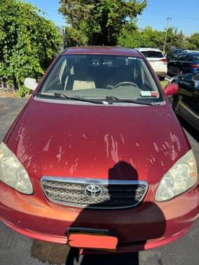 Red 2007 Toyota Corolla S