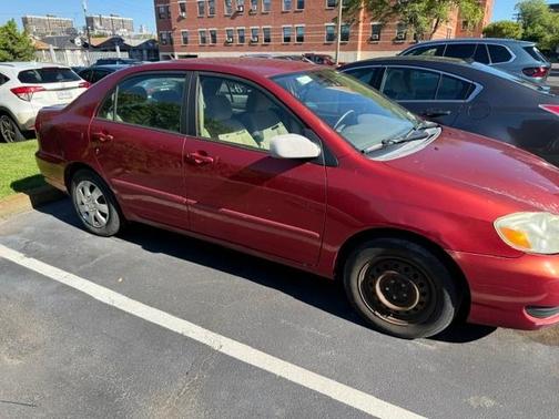 Red 2007 Toyota Corolla S