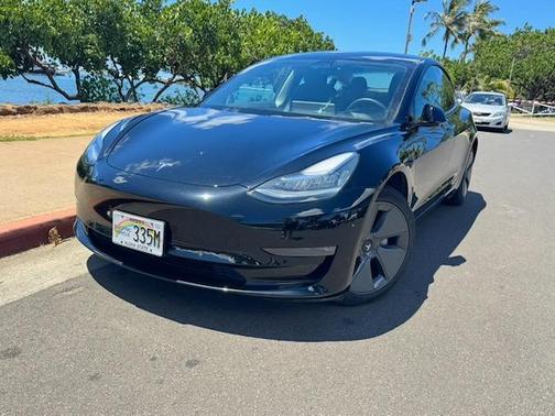 Black 2022 Tesla Model 3 Long Range