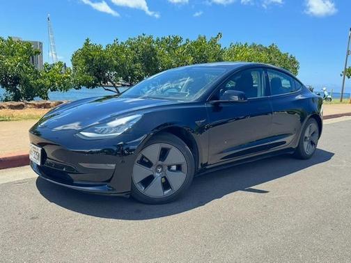 Black 2022 Tesla Model 3 Long Range