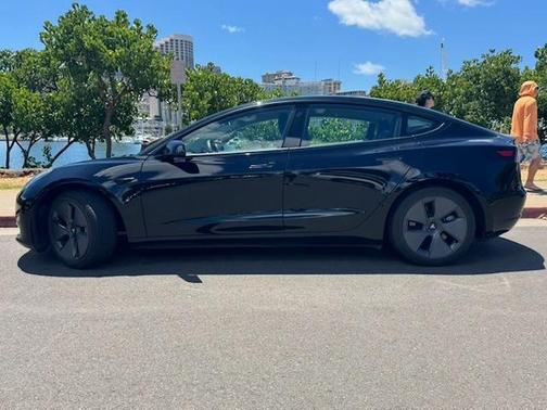 Black 2022 Tesla Model 3 Long Range